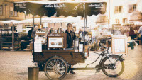 „Mobile Kaffeebar auf zwei Rädern“ - Mit dem Rad nach Bühl 