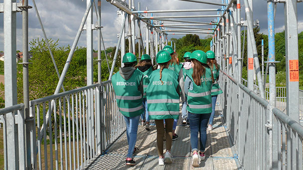 „Girls‘ Day“ auf der Rastatter Tunnelbaustelle