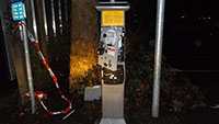 Parkausweisautomat am Bahnhof aufgebrochen - Bundespolizei sucht Zeugen
