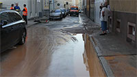 Erneut schwerer Wasserrohrbruch in Baden-Badener Stephanienstraße – Anwohner ohne Wasserversorgung – goodnews4-VIDEO