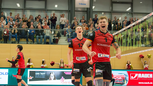Bühler Bundesliga-Volleyballer siegen souverän - 3:0 bei den Alpenvolleys