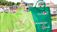 Kreativ für die Umwelt – „Gernsbacher Guck“ als Pfandtasche – Verkaufsoffener Sonntag 