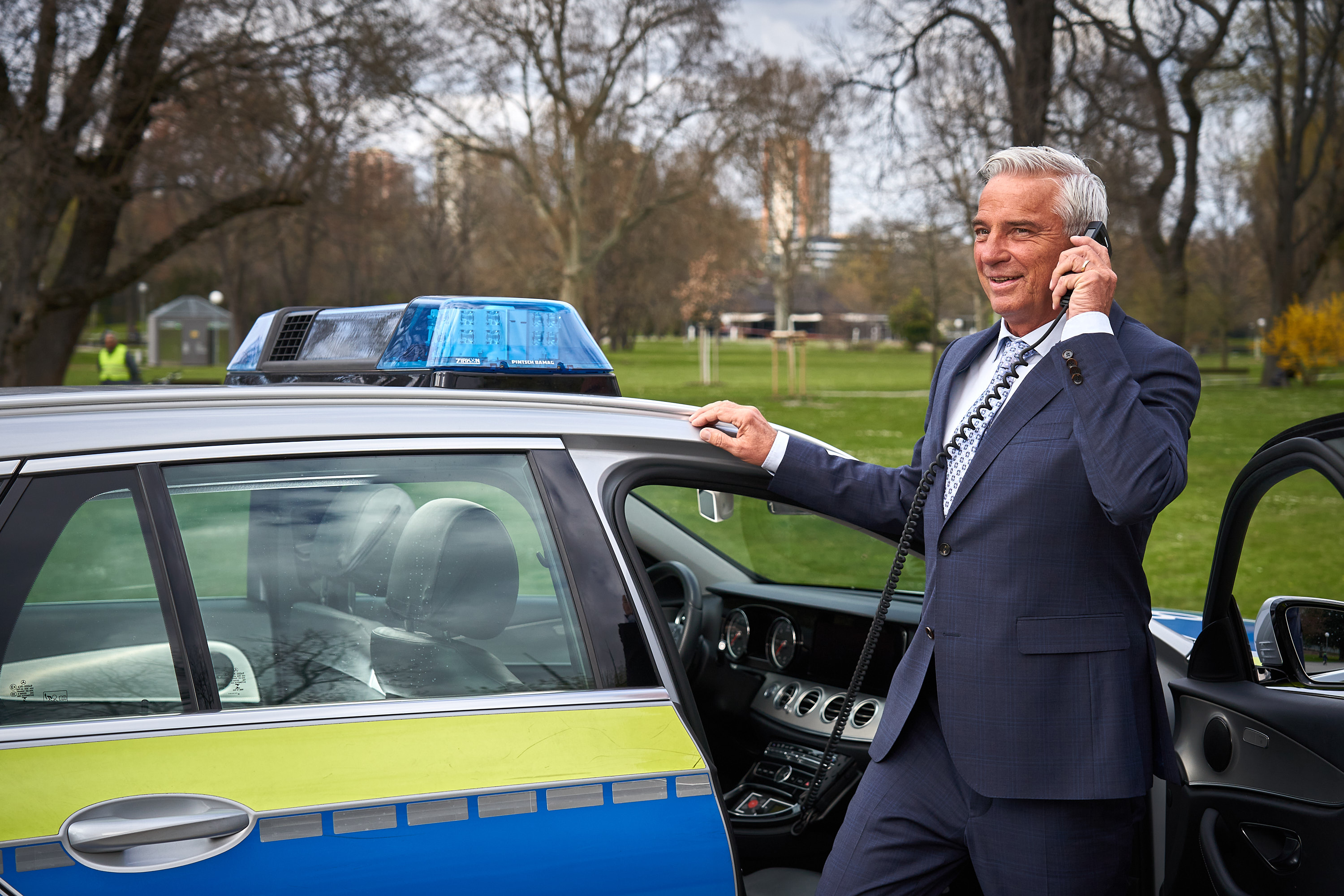 Funkspruch an die Polizei – Hier zu hören – „Hier spricht Thomas Strobl, der Innenminister“