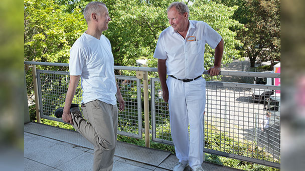 Aufsehenerregende Operation in der Klinik Balg – Ulrich Hartmann: „Mein großer Glücksmoment war, als ich wieder auf mein Fahrrad steigen konnte“