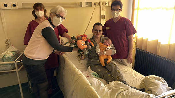 Nicht nur Corona in der Klinik Balg – 2.000. Baby geboren 