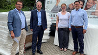 Private Hilfe für ukrainische Flüchtlinge in Baden-Baden – Lions Club beschafft 100 Matratzen und 50 Kühlschränke 