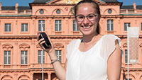 Rastatt setzt auf GPS-Touristen - Studentin Melina Ullrich entwickelt digitale Schnitzeljagd 