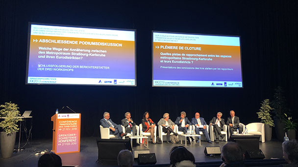 Konferenz Metropolraum Straßburg-Karlsruhe – OB Mergen auch dabei