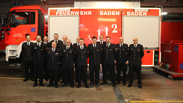 Freiwillige Feuerwehr Baden-Baden Stadtmitte 162-mal im Einsatz – Abteilungsversammlung Abteilung Stadtmitte 2022