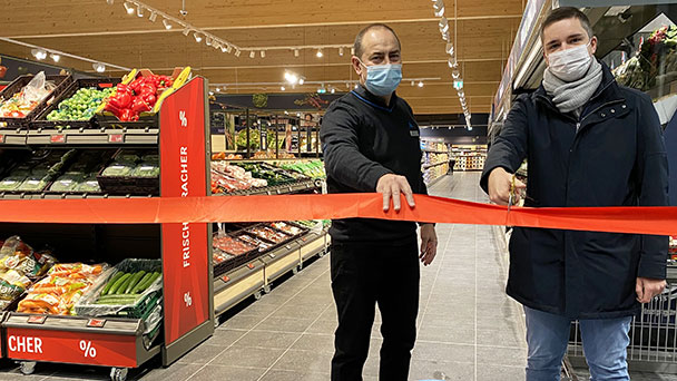 Nach zehn Monaten Bauen: Neuer ALDI in Gernsbach – BM Christ: „Nun ein moderner Nahversorger zur Verfügung“ Nach zehn Monaten Bauen: Neuer ALDI in Gernsbach – BM Christ: „Nun ein moderner Nahversorger zur Verfügung“