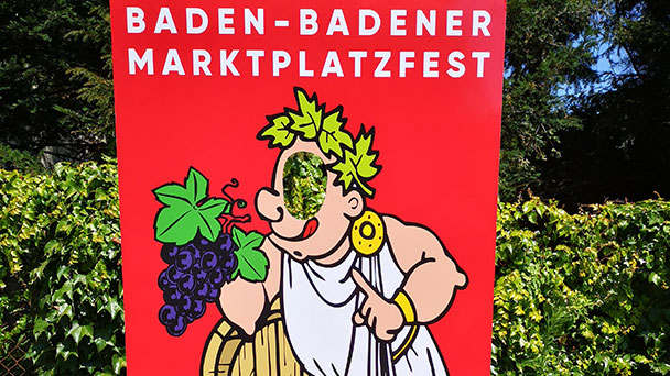 Aus Baden-Baden wird ein Dorf, ein Weindorf – Marktplatzfest ab Samstag