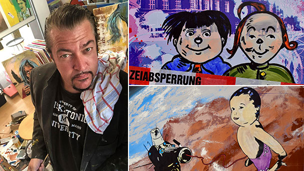 Neo-Pop-Art im Alten Dampfbad – Malte Sonnenfeld zeigt „Nur Deko keine Kunst“ Neo-Pop-Art im Alten Dampfbad – Malte Sonnenfeld zeigt „Nur Deko keine Kunst“