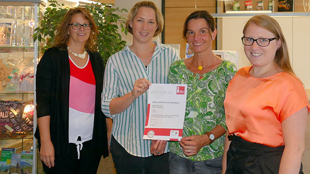Gernsbach erhält Qualitätscheck für Tourismus – Auszeichnung für Tourist-Info der Stadt