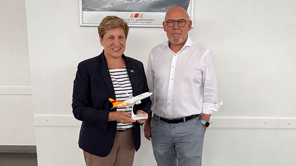 Personalie Flughafen Karlsruhe/Baden-Baden – Verkehrsministerin Razavi neue Aufsichtsratschefin Personalie Flughafen Karlsruhe/Baden-Baden – Verkehrsministerin Razavi neue Aufsichtsratschefin