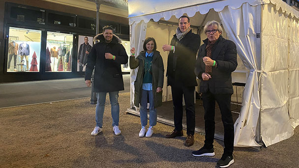 Grünes Bändchen soll Baden-Badener Einzelhändler retten – Matthias Vickermann zu Shopping in der Innenstadt: „Nahezu Lockdown“