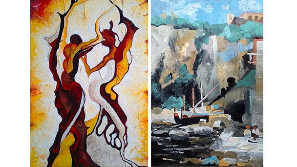 Juli-Ausstellung in der Galerie Backhouse mit Verena Kobschätzky und Wolfgang Weismann – Junge Künstler zeigen ihre Werke