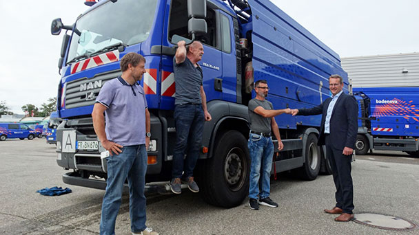 Badenova hilft in Ahrweiler – Auspumpen von Kellern, Tiefgaragen und Unterführungen