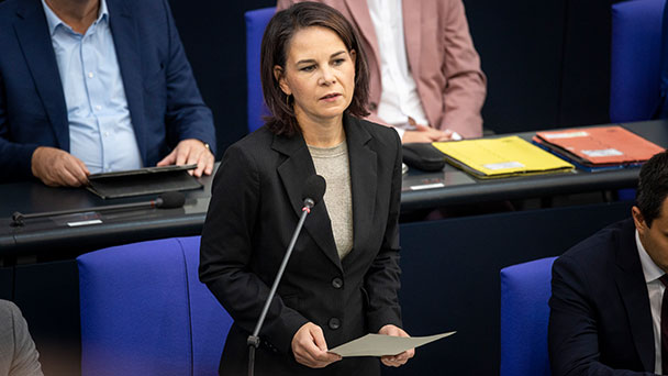 Statement von Außenministerin Baerbock zum Krieg in Israel – „Israels  Sicherheit ist deutsche Staatsräson“