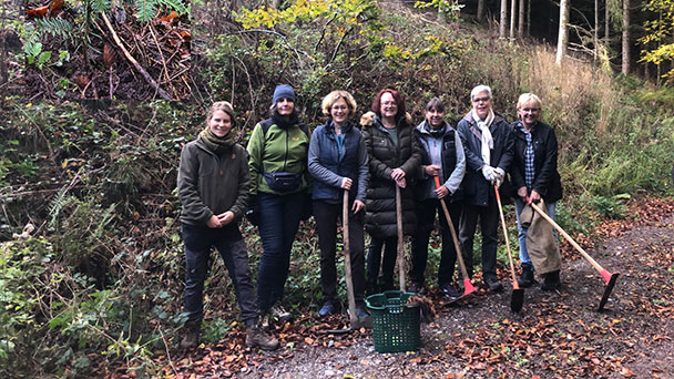 Soroptimisten pflanzen Bäume in Baden-Baden – 100 Weißtannen im Stadtwald