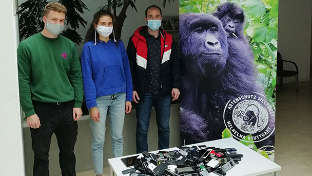 Jubiläum der Hilfsaktion in Rastatt – 10 Jahre „Althandys retten Berggorillas“ 