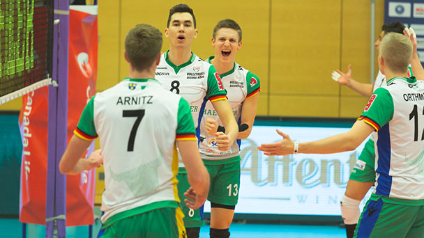 Deutscher Volleyballmeister am Samstag in Bühl – Bisons hoffen auf Hexenkessel- Atmosphäre