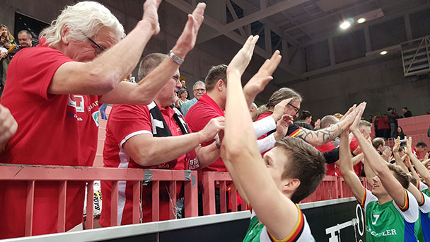 Bühler Bundesligisten auf Weihnachtsreise – Auswärtsspiel in Düren