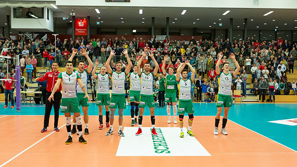 Bühler Volleyball-Bundesligisten spielen in Berlin - „Mit der besten Mannschaft der Liga messen“ Bühler Volleyball-Bundesligisten spielen in Berlin - „Mit der besten Mannschaft der Liga messen“