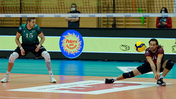 Bisons Bühl verlieren gegen Netzhoppers – Keine gute Angriffsquote Bisons Bühl verlieren gegen Netzhoppers – Keine gute Angriffsquote