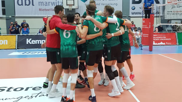 Sieg der Bisons in Norddeutschland – Bühler Bundesligisten erobern die Gellersenhölle  