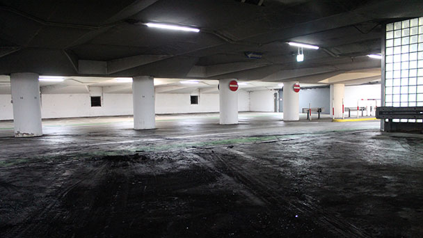 Tiefschwarzer Rauch über Gaggenau – Brand in der Tiefgarage Murgufer am vergangenen Freitag