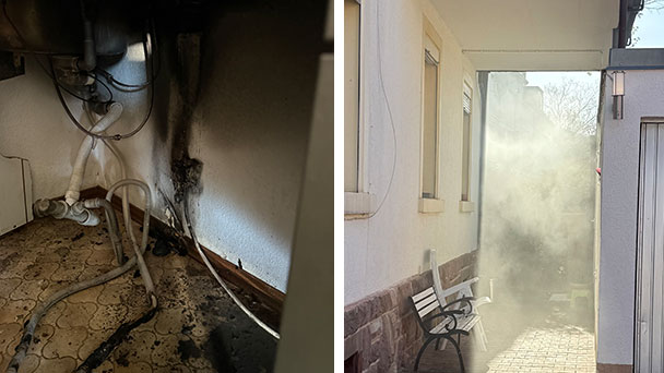 Baden-Badener Feuerwehr zwei Mal im Einsatz – In Metzgerstraße und Eisenbahnstraße