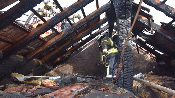 Löscharbeiten in der Metzgerstraße beendet – 250.000 Euro Schaden und ein Verletzter