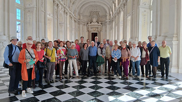 Baden-Badener Bürgerreise nach Moncalieri – Uta und Gérard Ell halten den Kontakt nach Jalta und Sotchi aufrecht