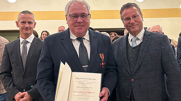 Wintersdorf ist stolz auf Patrik Hauns – Minister Hauk kam aus Stuttgart Wintersdorf ist stolz auf Patrik Hauns – Minister Hauk kam aus Stuttgart