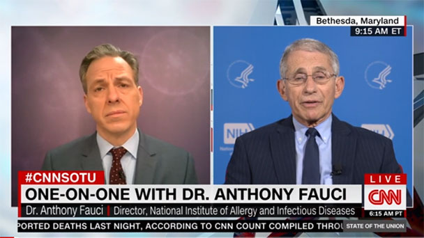 100.000 bis 200.000 Tote in den USA befürchtet – CNN-VIDEO-LINK hier – Anthony Fauci, Direktor des Nationalen Instituts für Infektionskrankheiten im CNN-Interview