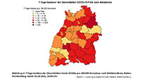 Bedenklicher Anstieg im Landkreis Rastatt – 75 Neuinfektionen in sieben Tagen – Baden-Baden sinkt auf 7-Tage-Inzidenz 45,3  