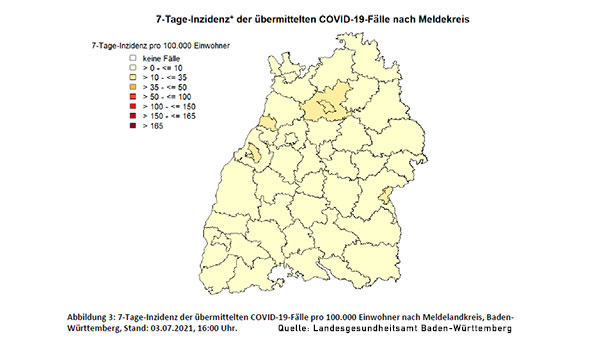 Baden-Baden heute Nummer 1 in Baden-Württemberg – 7-Tage-Inzidenz 19,9 – Rastatt bleibt in Stufe 1, Baden-Baden Stufe 2 Baden-Baden heute Nummer 1 in Baden-Württemberg – 7-Tage-Inzidenz 19,9 – Rastatt bleibt in Stufe 1, Baden-Baden Stufe 2