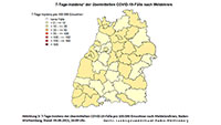 Inzidenz in Baden-Baden immer noch bei 25,4 – Landkreis Rastatt 14,7 – Landkreis Karlsruhe unter 10