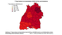 7-Tage-Inzidenz in Baden-Baden sinkt weiter auf 135,9 – Leichte Trendwende auch im Landkreis Rastatt – Stadtkreis Karlsruhe wieder unter 100