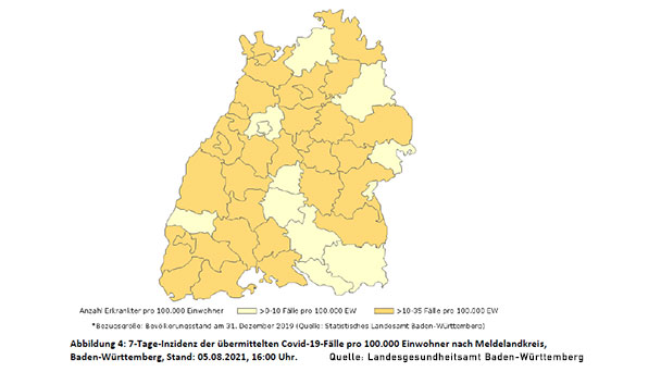 Baden-Baden 23,6 – Landkreis Rastatt 13,0 – Inzidenzzahlen sollen ihre Bedeutung verlieren