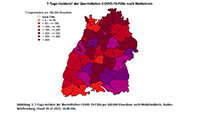 Ein neuer Corona-Todesfall im Landkreis Rastatt – 7-Tage-Inzidenz wieder mit hohen Werten – Baden-Baden 202,0 – Landkreis Rastatt 269,3 