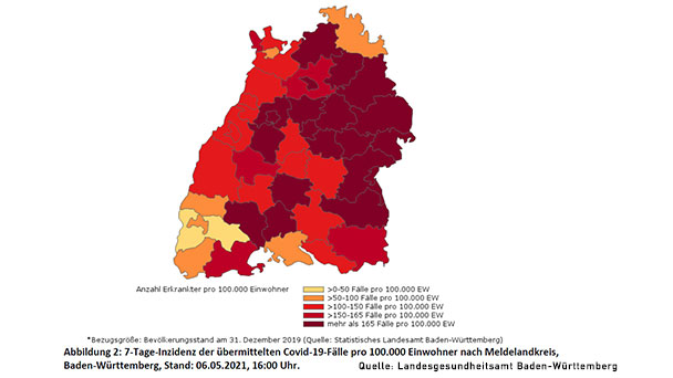 Rund um Freiburg öffnen die Geschäfte – 7-Tage-Inzidenz in Baden-Baden steigt wieder – Landkreis Rastatt verbessert