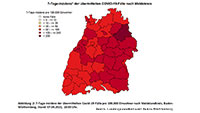 7-Tage-Inzidenz in Baden-Baden steigt wieder auf 125,0 – Landkreis Rastatt 134,0 – Stadtkreis Karlsruhe zum dritten Mal in Folge unter 100