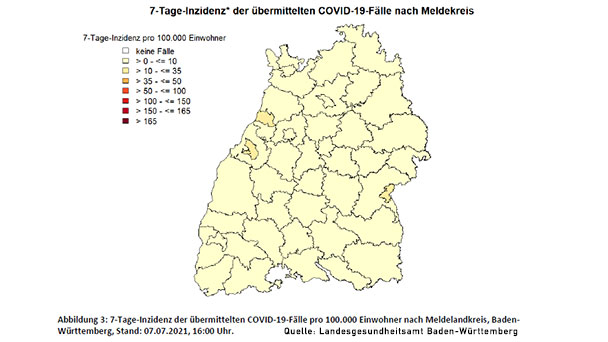 7-Tage-Inzidenz in Baden-Baden steigt wieder auf 18,1 – Dramatische Impfmüdigkeit im Landkreis Emmendingen – "90 Prozent des Impfstoffs nicht gebucht"