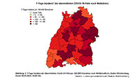 Baden-Baden bleibt instabil – 7-Tage-Inzidenz steigt auf 134,1 – Landkreis Rastatt sinkt auf 125,3 – Grünes Licht für Hotels und Außengastronomie unter 100 nächste Woche 