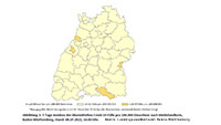 Baden-Baden bleibt einsam an der Spitze in Baden-Württemberg – Auch 7-Tage-Inzidenz in Stadt Karlsruhe legt wieder zu – Landkreis Rastatt 3,9