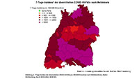 Zwei neue Todesfälle in Baden-Baden und Landkreis Rastatt – LGA: 7-Tage-Inzidenz mit „leichtem Anstieg in den letzten Tagen“