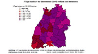 Ein neuer Corona-Todesfall im Landkreis Rastatt – 7-Tage-Inzidenz in Baden-Baden 234,4 – Landkreis Rastatt jetzt 361,1