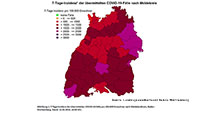 „Öffnungsstrategie“ kommt – Hospitalisierungsinzidenz sinkt – 7-Tage-Inzidenz in Baden-Baden und Landkreis Rastatt unter 1.500