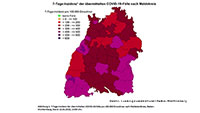 Baden-Baden und Freiburg mit Höchstwerten in Baden-Württemberg – Grenzwert 500 bedeutet Ausgangssperre für Nichtgeimpfte